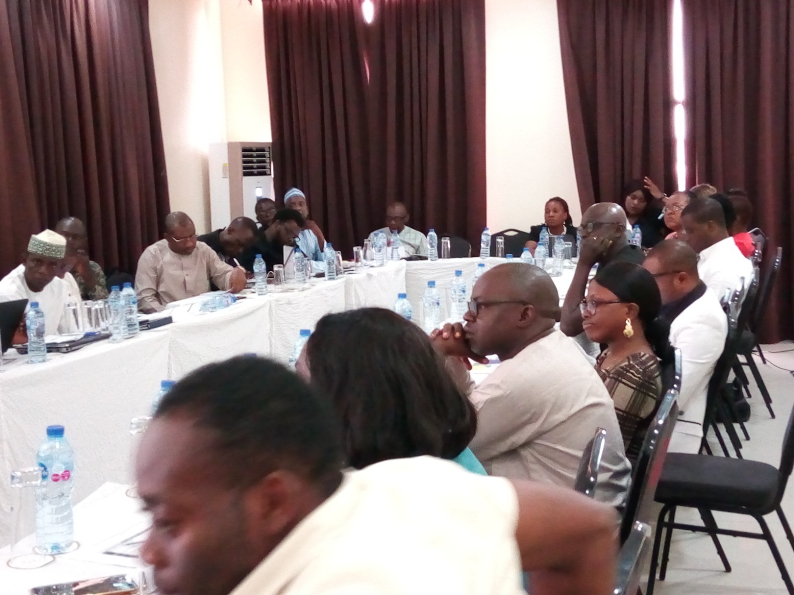 Cross section of participants at the event